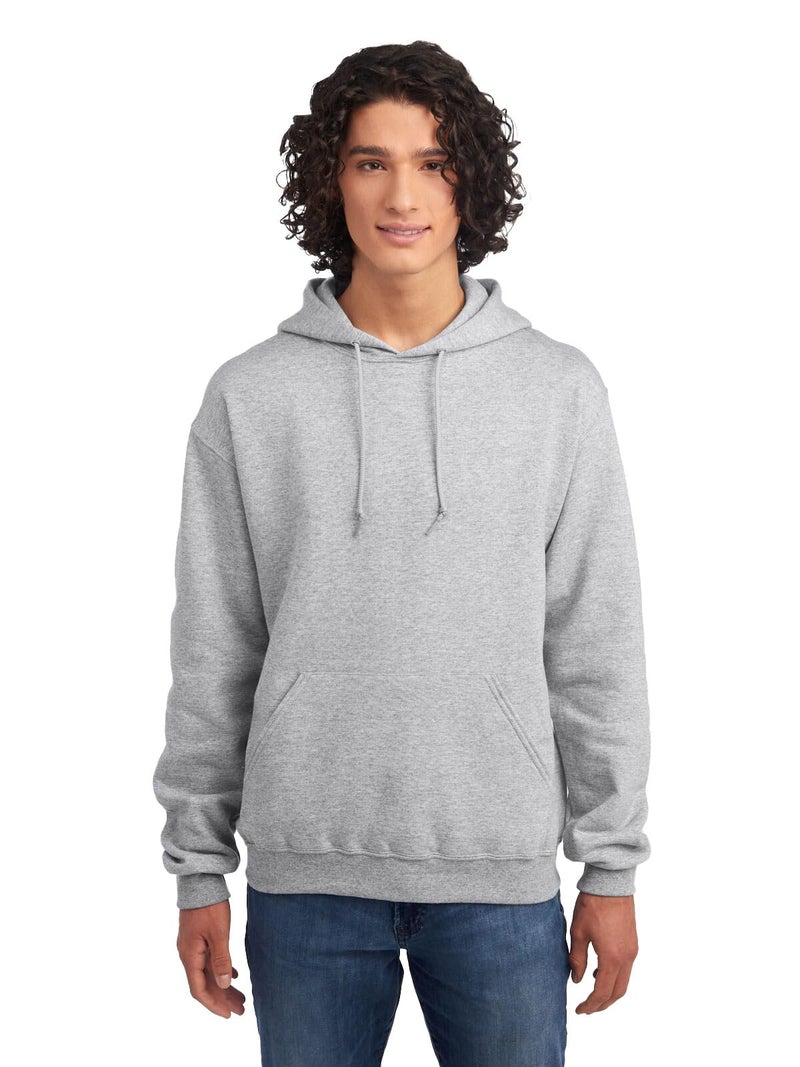 Jerzees --Men's NuBlend Fleece Sweatshirts, Hoodie-Heather Grey, X-Large - Image 1